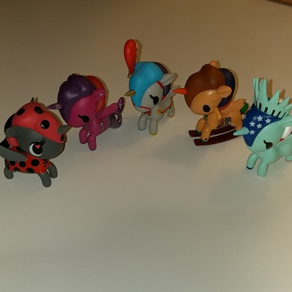 Tokidoki Unicorno Figurine Lot